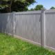 6 foot hight Ash Gray Vinyl Privacy Fence