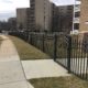 Aluminum Fence at Buzzuto Oakcrest Conifer