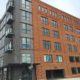 Glass panel and aluminum balcony railing at The National in Baltimore City, MD 3