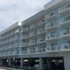 White Aluminum Balcony Railing on the side of the building at the Fairfield Inn at Ocean City Maryland