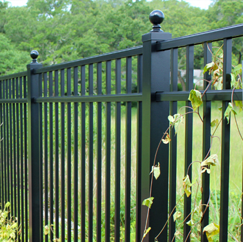 aluminum fence