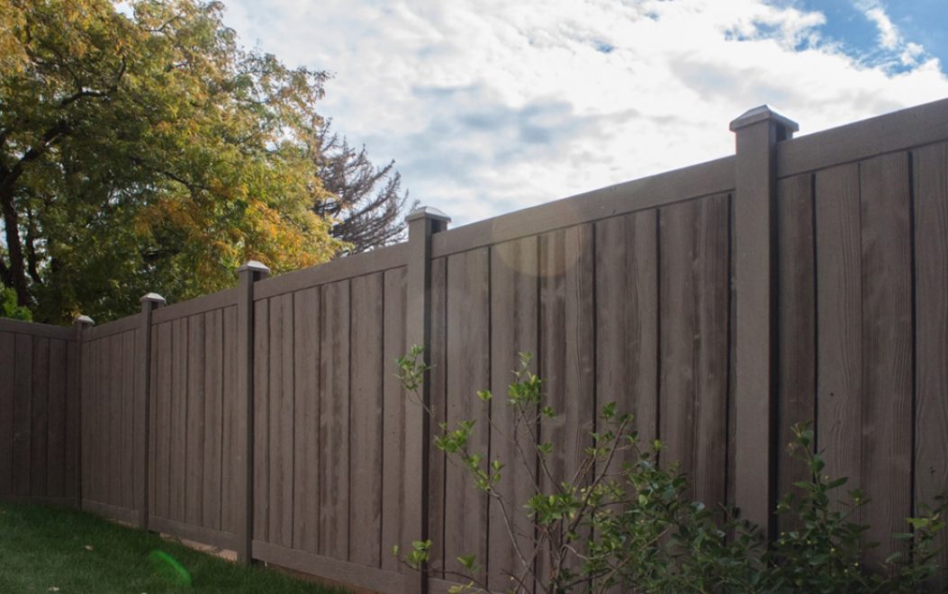 12 Walnut Brown Ashland Simtek Fence